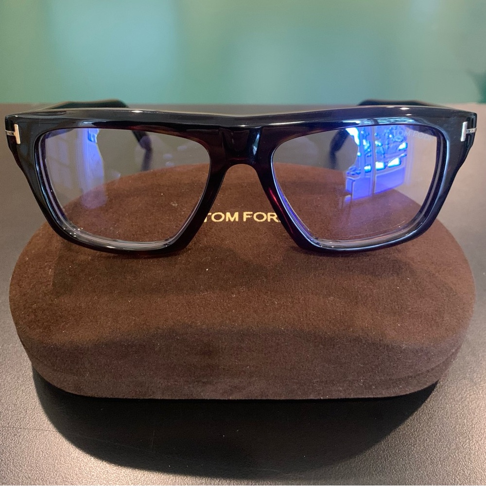 TOM FORD TF6059-B Col 052 
Dark Tortoise 54mm Rectangular Eyeglasses 